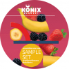 Sample Set Strawberry & Banana & Blackberry