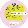 Rosé Aronia. Vintage 2019