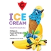 ICE CREAM 2 | banana • blueberries • vanilla