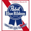 Обложка пива Pabst Blue Ribbon