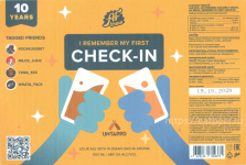 Этикетка пива I Remember My First Check-In от пивоварни AF Brew. Изображение №1 (фото: Андрей Атаевв)