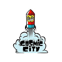 Логотип пивоварни Cosmic City