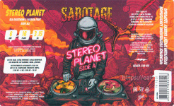 Этикетка пива Stereo Planet: Side A от пивоварни Sabotage. Изображение №1 (фото: Андрей Атаевв)