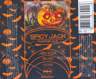 Этикетка пива Spicy Jack от пивоварни 084Brewery. Изображение №1 (фото: Андрей Атаевв)