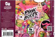 Этикетка пива Pink Boots от пивоварни Atmosphere Brewery. Изображение №1 (фото: Андрей Атаевв)