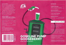 Этикетка пива Goseline Pump: Gooseberry от пивоварни AF Brew. Изображение №1 (фото: Дима Боргир)