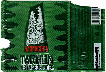 Этикетка пива Tarhun Goze от пивоварни Barracuda. Изображение №1 (фото: Дима Боргир)