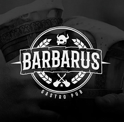 Логотип пивоварни BARBARUS Brewery