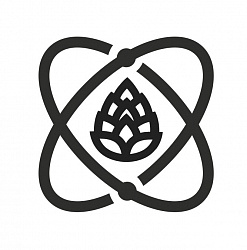Логотип пивоварни Atom Brew