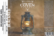 Этикетка пива BLACKNED от пивоварни COVEN Brewery. Изображение №1 (фото: Дима Боргир)