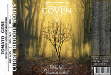 Этикетка пива CURRY BLOODY ROOTS от пивоварни COVEN Brewery. Изображение №1 (фото: Дима Боргир)