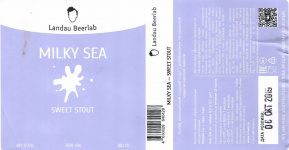 Этикетка пива Milky Sea от пивоварни Landau Beerlab. Изображение №1 (фото: Дима Боргир)