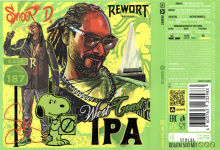 Этикетка пива Snoop D. от пивоварни Rewort Brewery. Изображение №1 (фото: Андрей Атаевв)