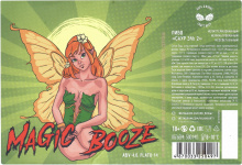 Этикетка пива MAGIC BOOZE от пивоварни Hops & Boobs Brewery. Изображение №1 (фото: Андрей Атаевв)
